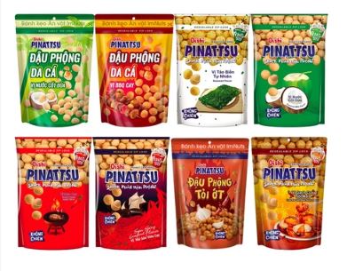 Thùng Snack Oishi Pinattsu Đậu phộng
