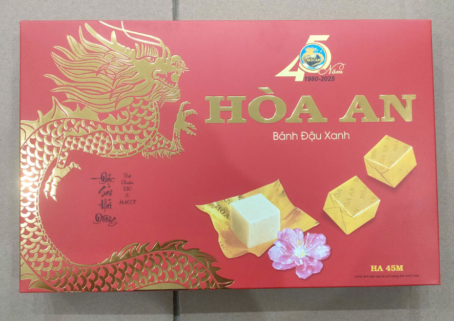 Bánh đậu xanh Hòa An 350g