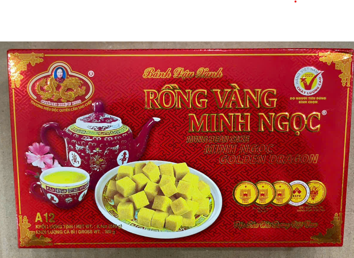 Bánh đậu xanh Rồng Vàng Minh Ngọc