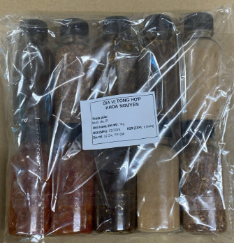 Gia vị tổng hợp (10 chai)