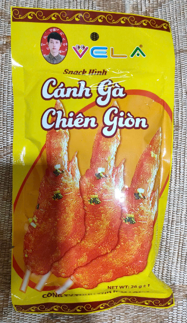 Snack Hình Cánh gà chiên giòn