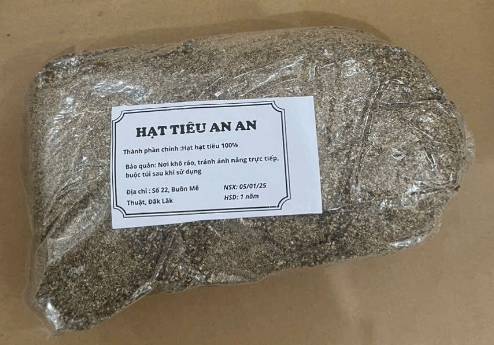 Tiêu Đen Xay 500g