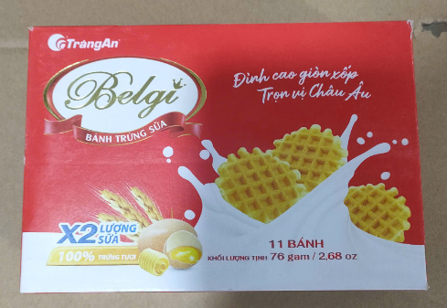 Bánh Belgi Mini 76g