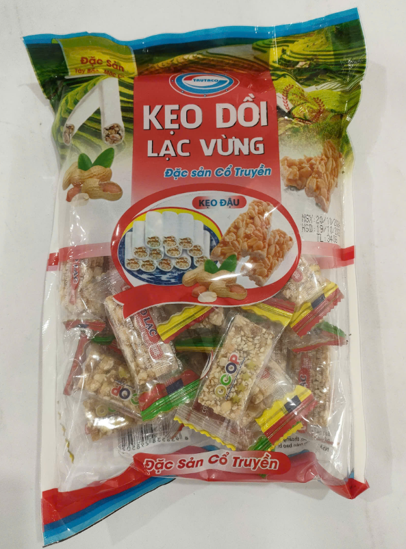 Kẹo dồi lạc vừng Trutaco 360g
