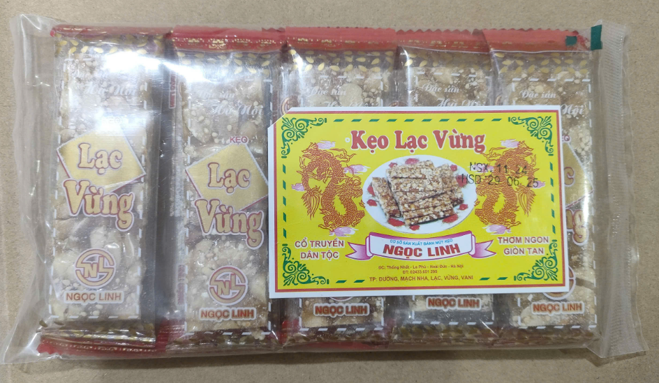 Kẹo lạc vừng Ngọc Linh 120g