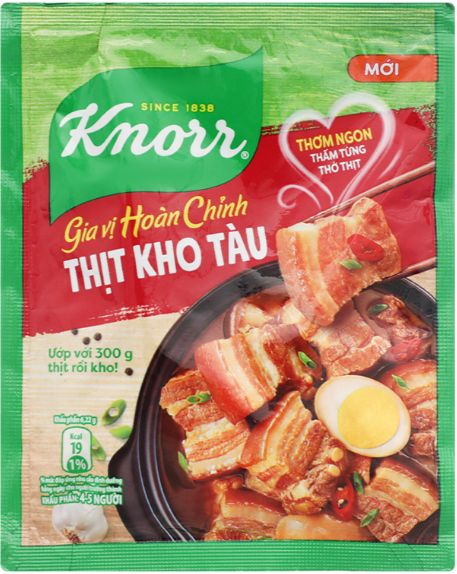  Gia vị hoàn chỉnh Knorr (10 gói)