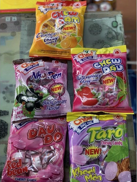 Kẹo Chew Hải Hà các vị