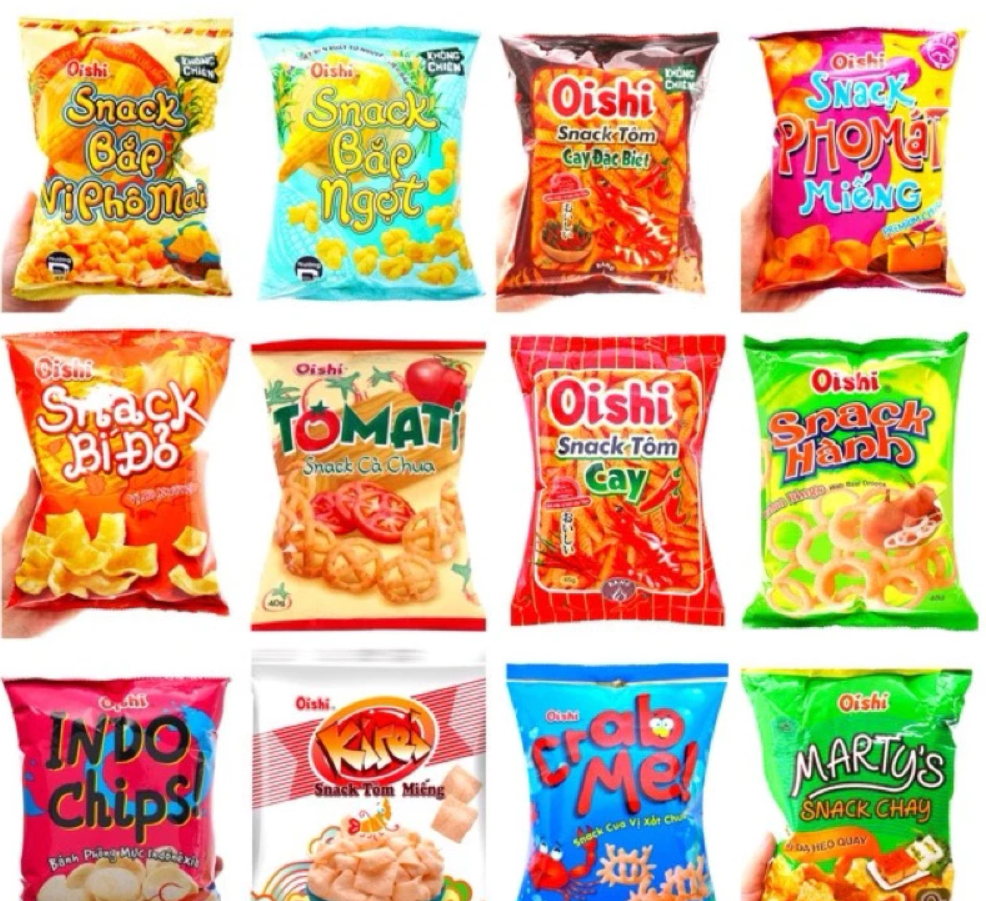 Snack Oishi các vị