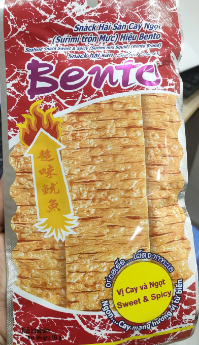 Snack Bento 18g (dây 12 gói)