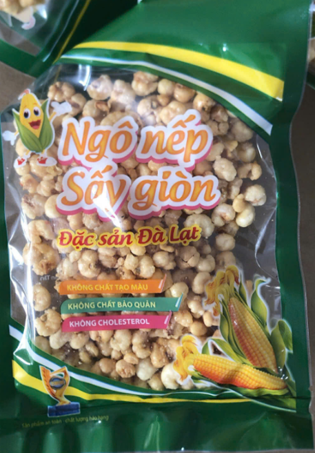 Ngô nếp sấy giòn đà lạt (50 gói)