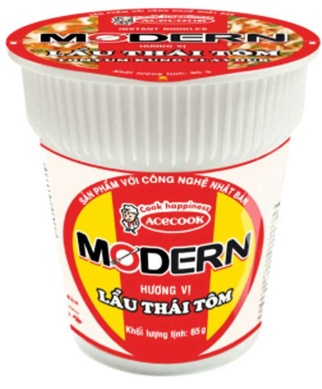 Thùng mì ly Modern