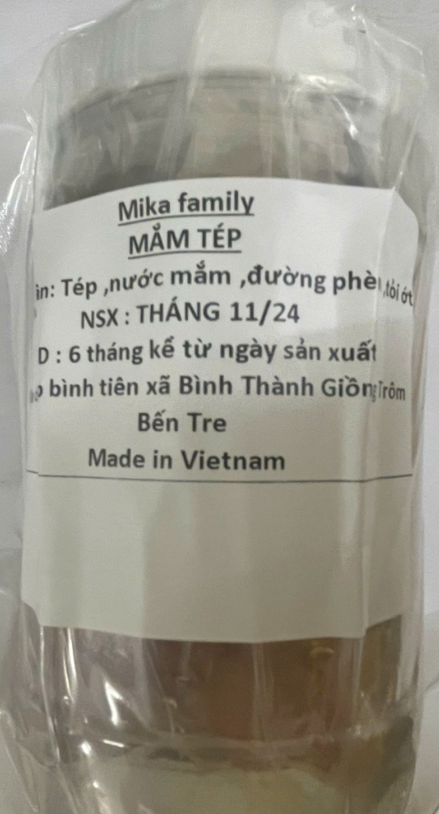Mắm tép 1kg