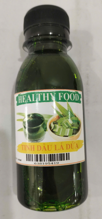 Lọ tinh dầu Lá Dứa HATO MART 100ml