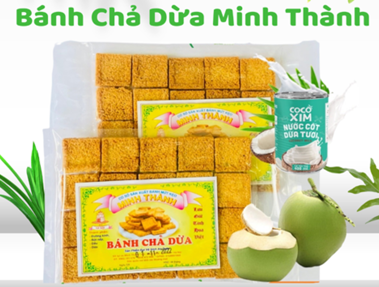 Bánh chả dừa Minh Thành (20 gói)