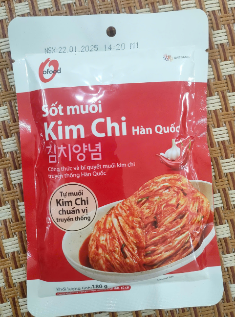 Sốt Kim Chi Hàn Quốc