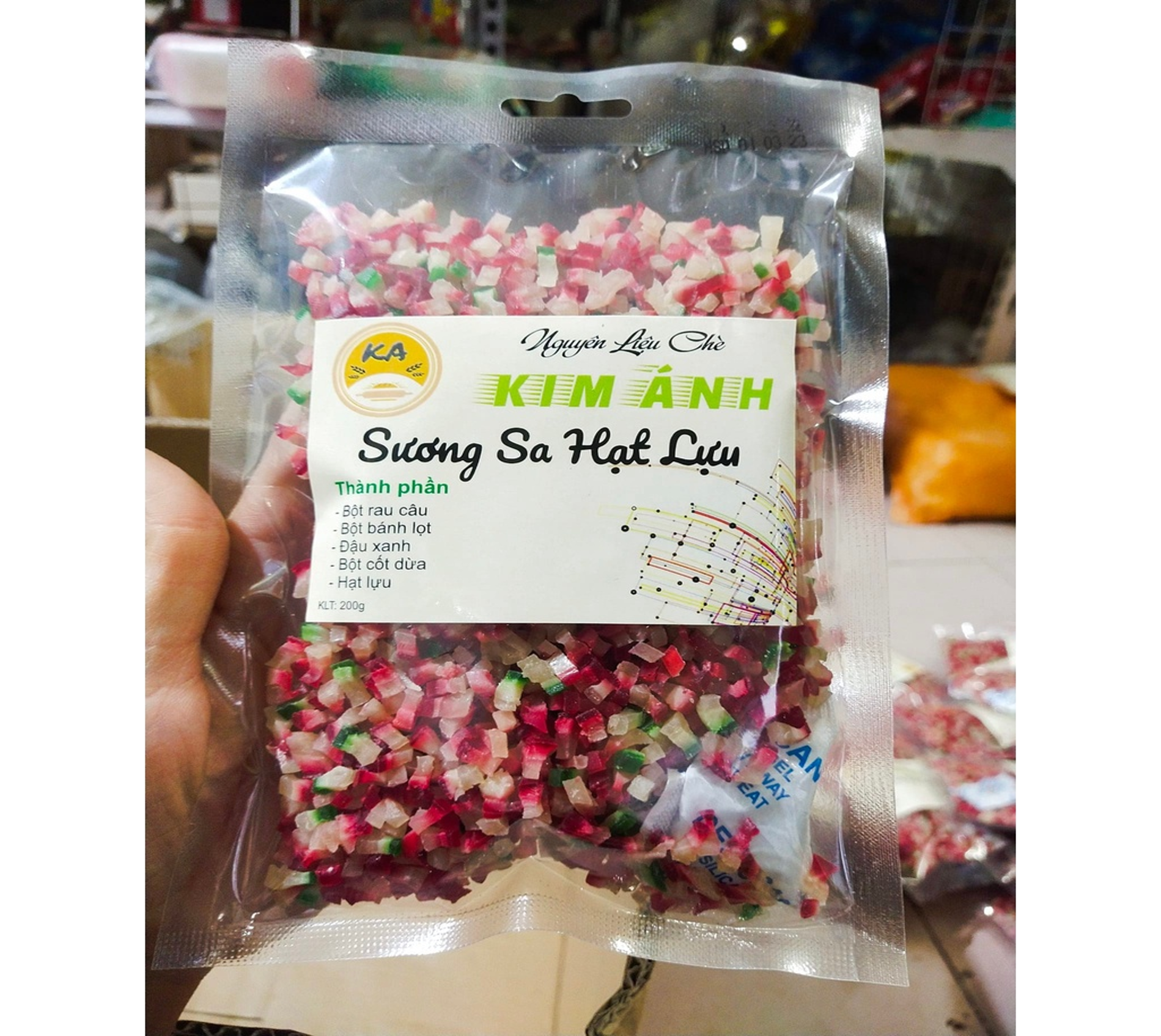 Sương Sa Hạt Lựu 200g  Kim Ánh