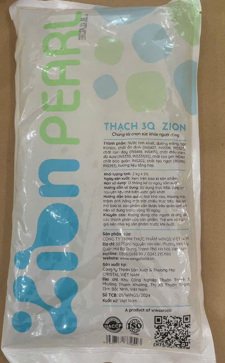 Thạch 3Q Zion 2kg