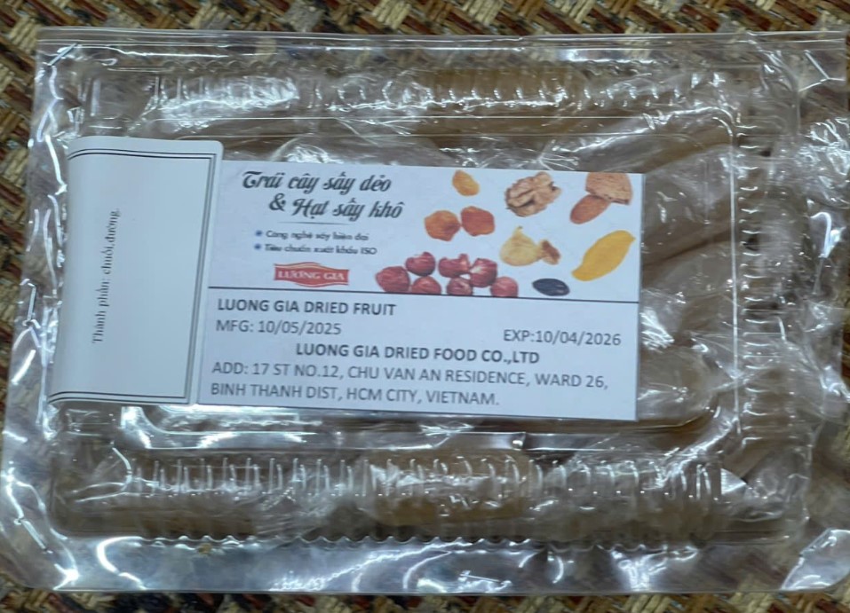 Trái cây & hạt sấy  Lương Gia 500g