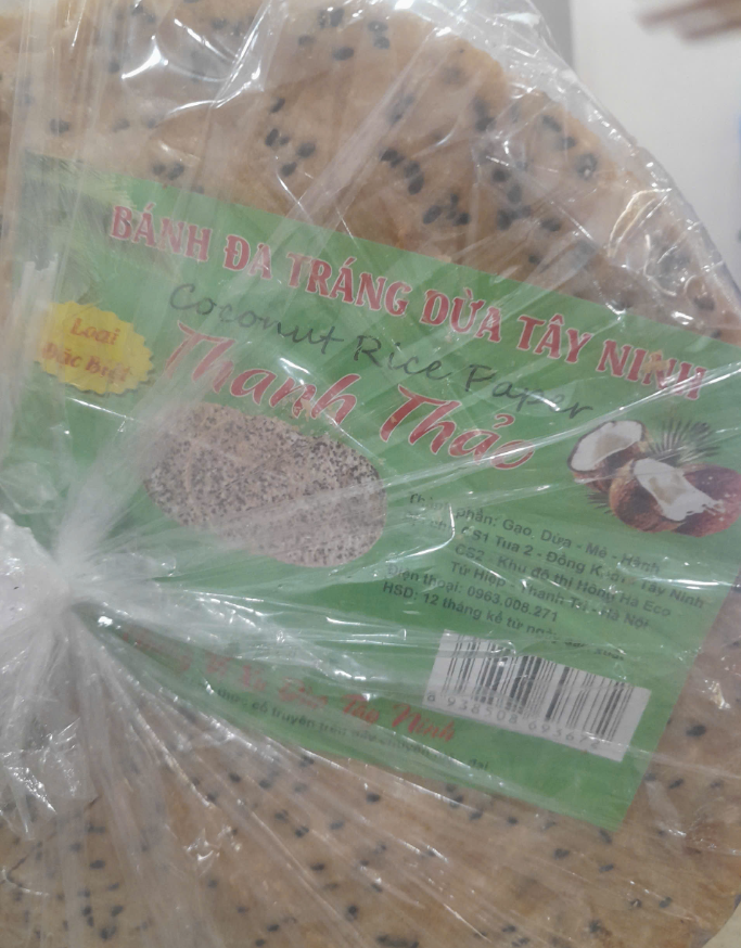 Bánh tráng dừa Tây Ninh Thanh Thảo 1.5kg