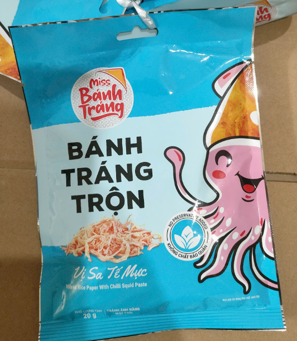 Bánh tráng trộn nhiều vị