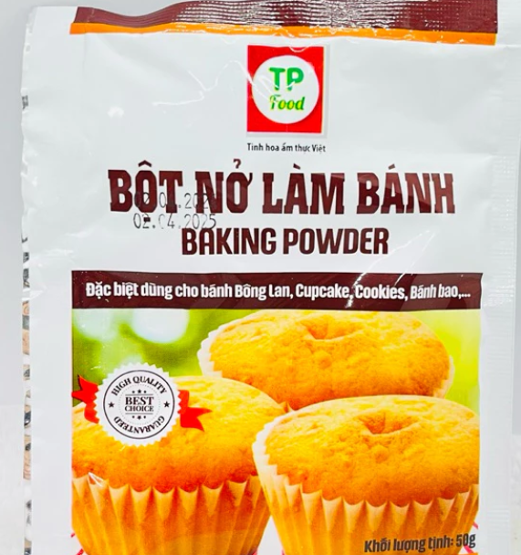 Bột nở làm bánh Thành Phát 50g