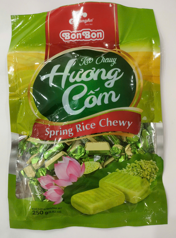 Kẹo Chewy Bon Bon Hương Cốm 250g