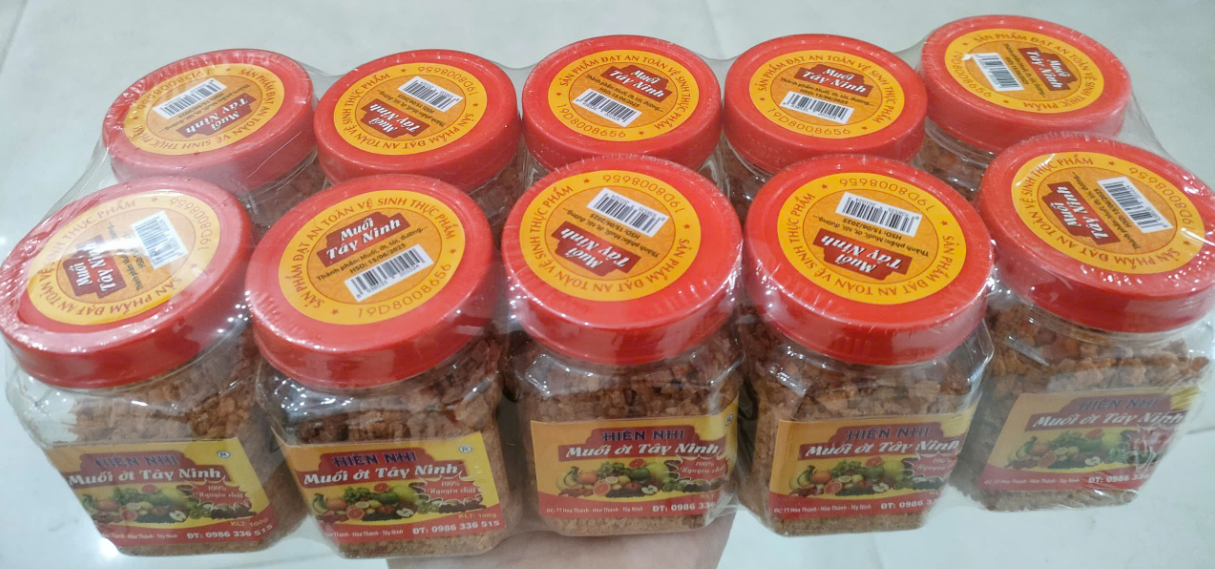 Muối Tây Ninh (lốc 10 lọ)