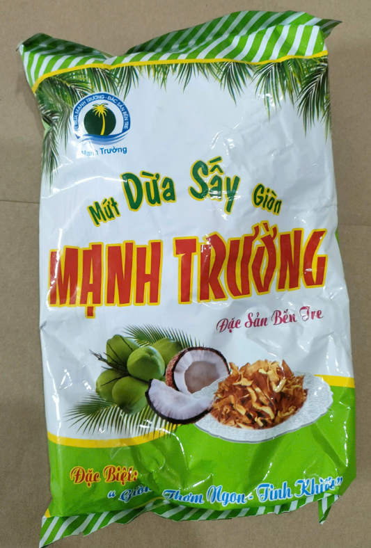 Mứt dừa sấy Mạnh Trường