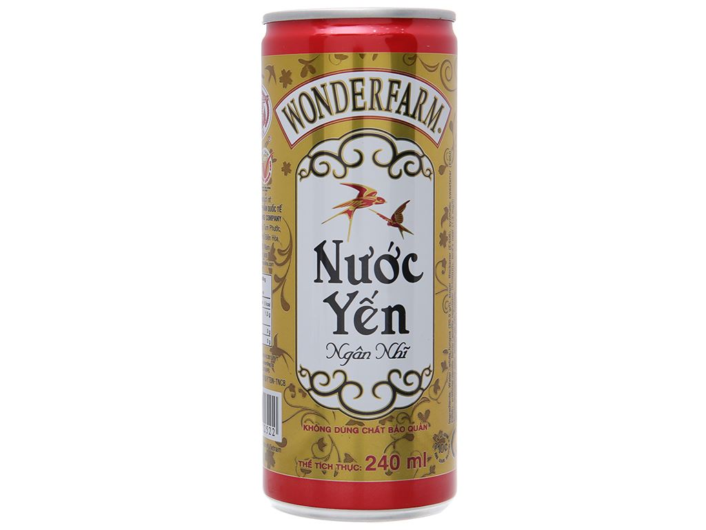 Nước Yến Ngân Nhĩ Wonderfarm 240ml