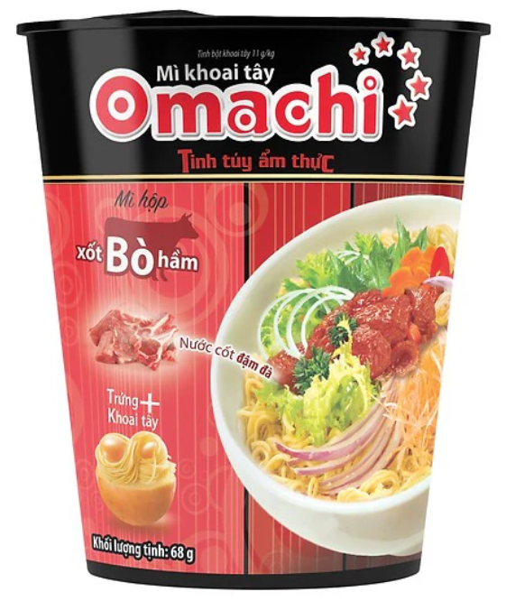 Thùng Mì Ly Omachi