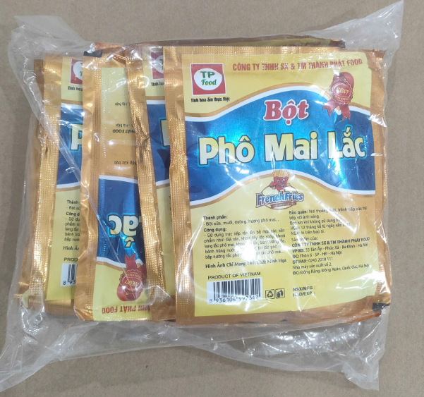 Bịch bột phô mai lắc (bịch 10 gói)