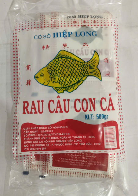 Bịch rau câu con cá Hiệp Long 500g