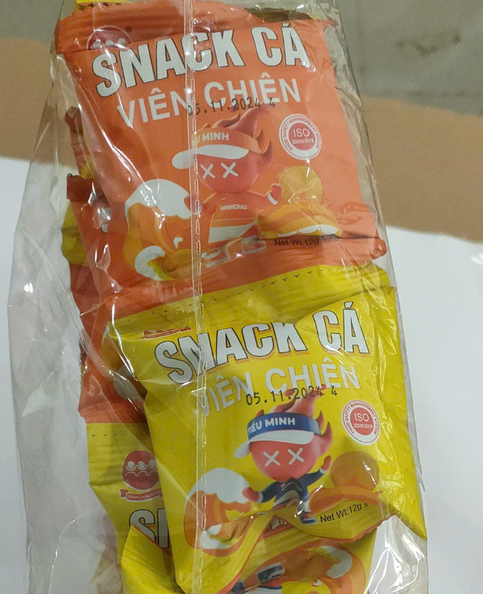 Bịch Snack cá (60 gói)