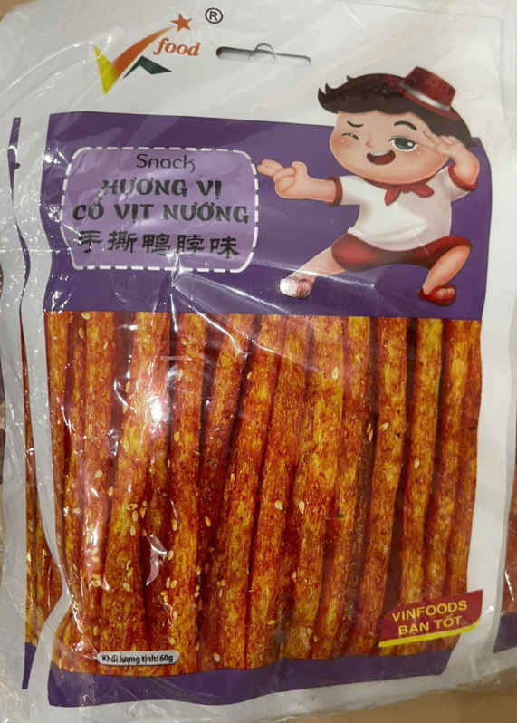 Snack Nướng 60g VinFood (bịch 20 gói)