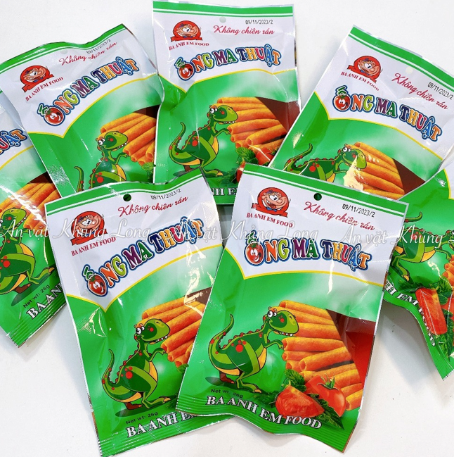 Snack Ống ma thuật Ba Anh Em ( 50 gói )