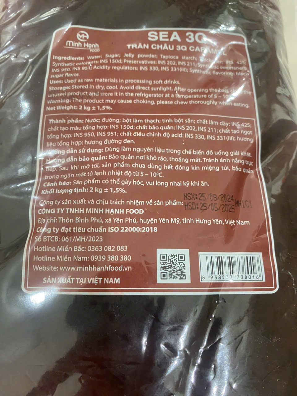 Trân châu Caramel