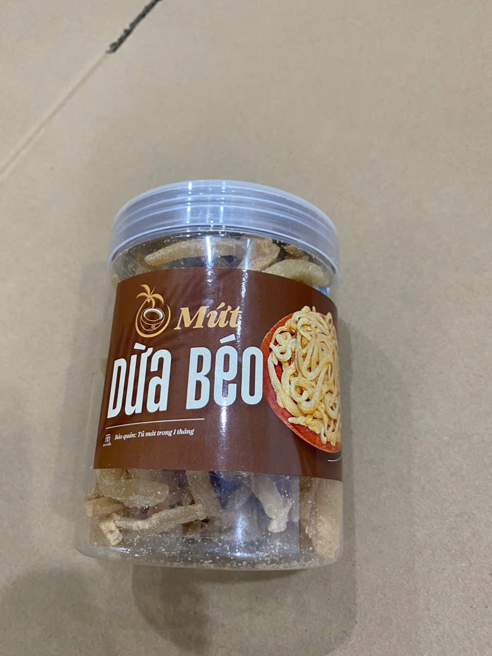MỨT DỪA BÉO